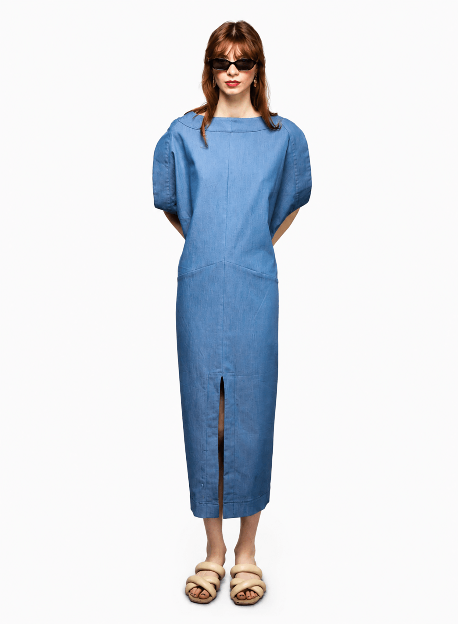 Cami Dress - Light Blue Denim - Meg