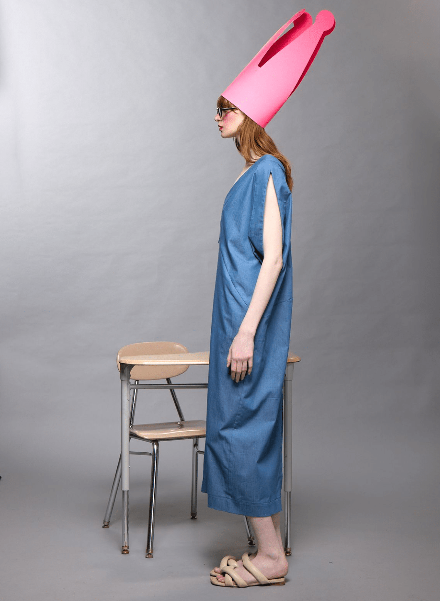 Cami Dress - Light Blue Denim (PRE - ORDER) - Meg