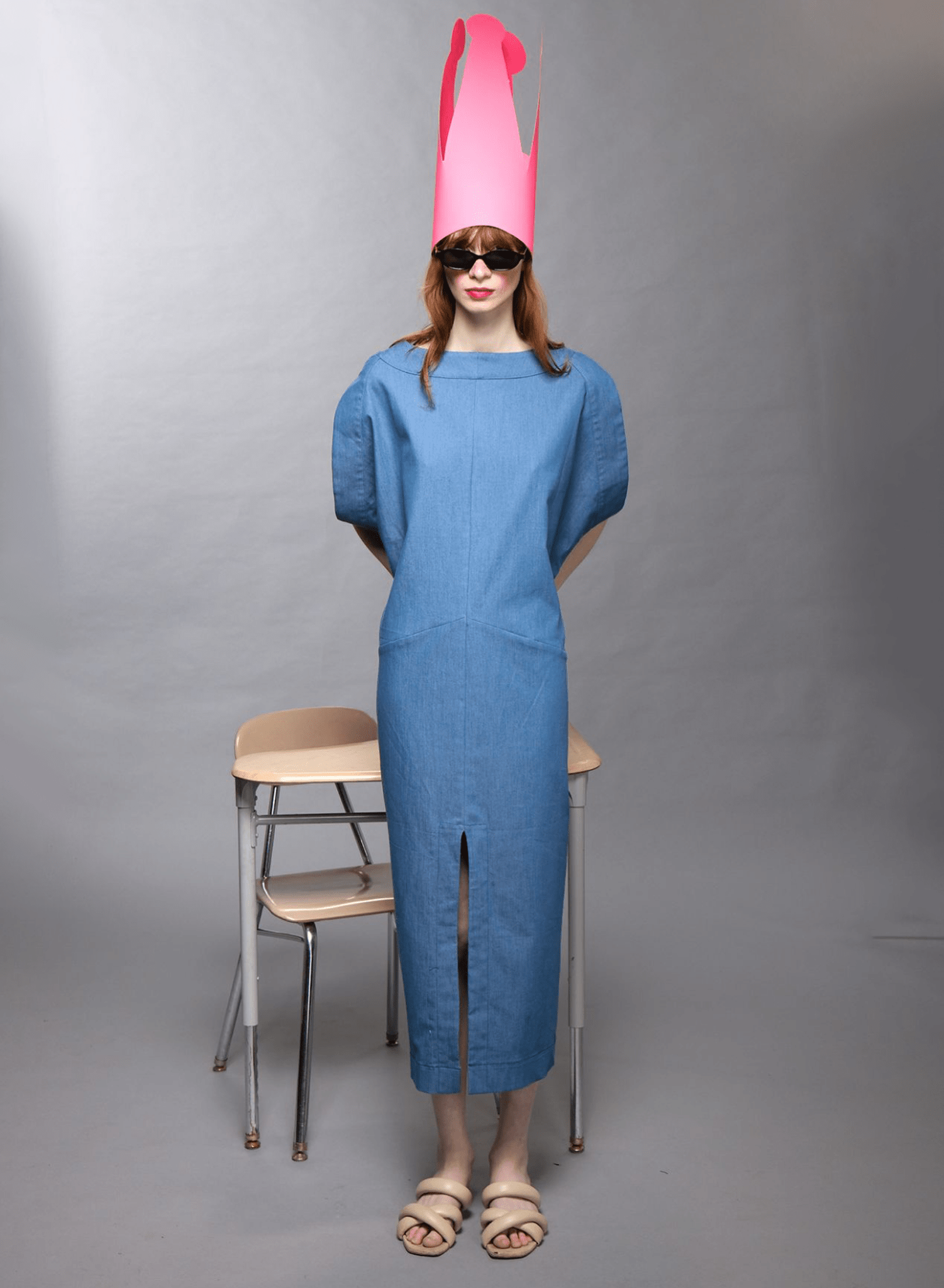 Cami Dress - Light Blue Denim (PRE - ORDER) - Meg