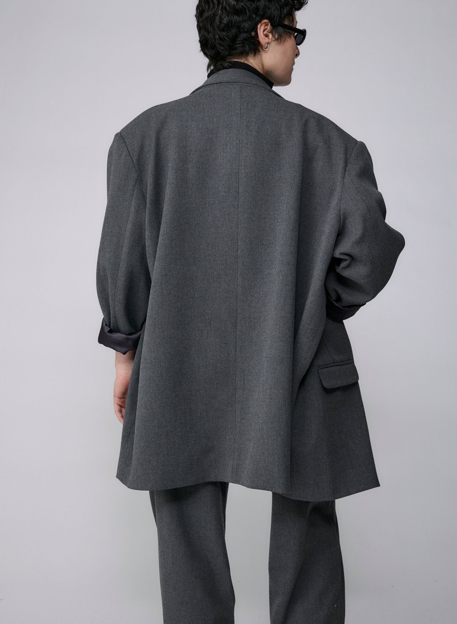 Cape Jacket - Charcoal - Meg