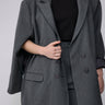 Cape Jacket - Charcoal - Meg
