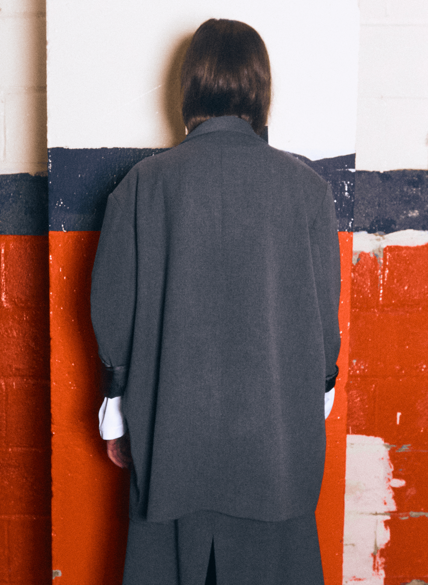 Cape Jacket - Grey (PRE-ORDER) - Meg