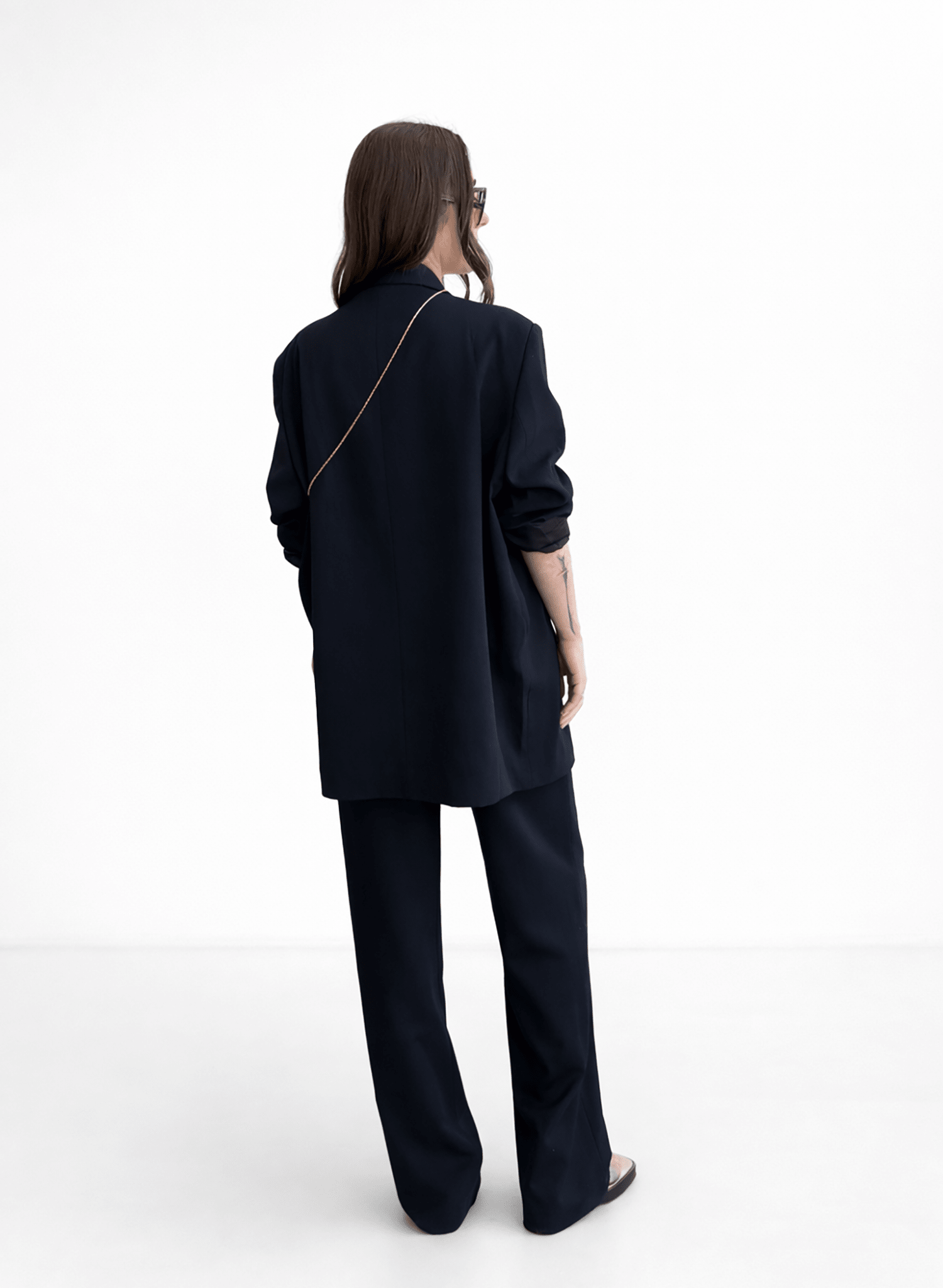Cape Jacket - Navy - Meg