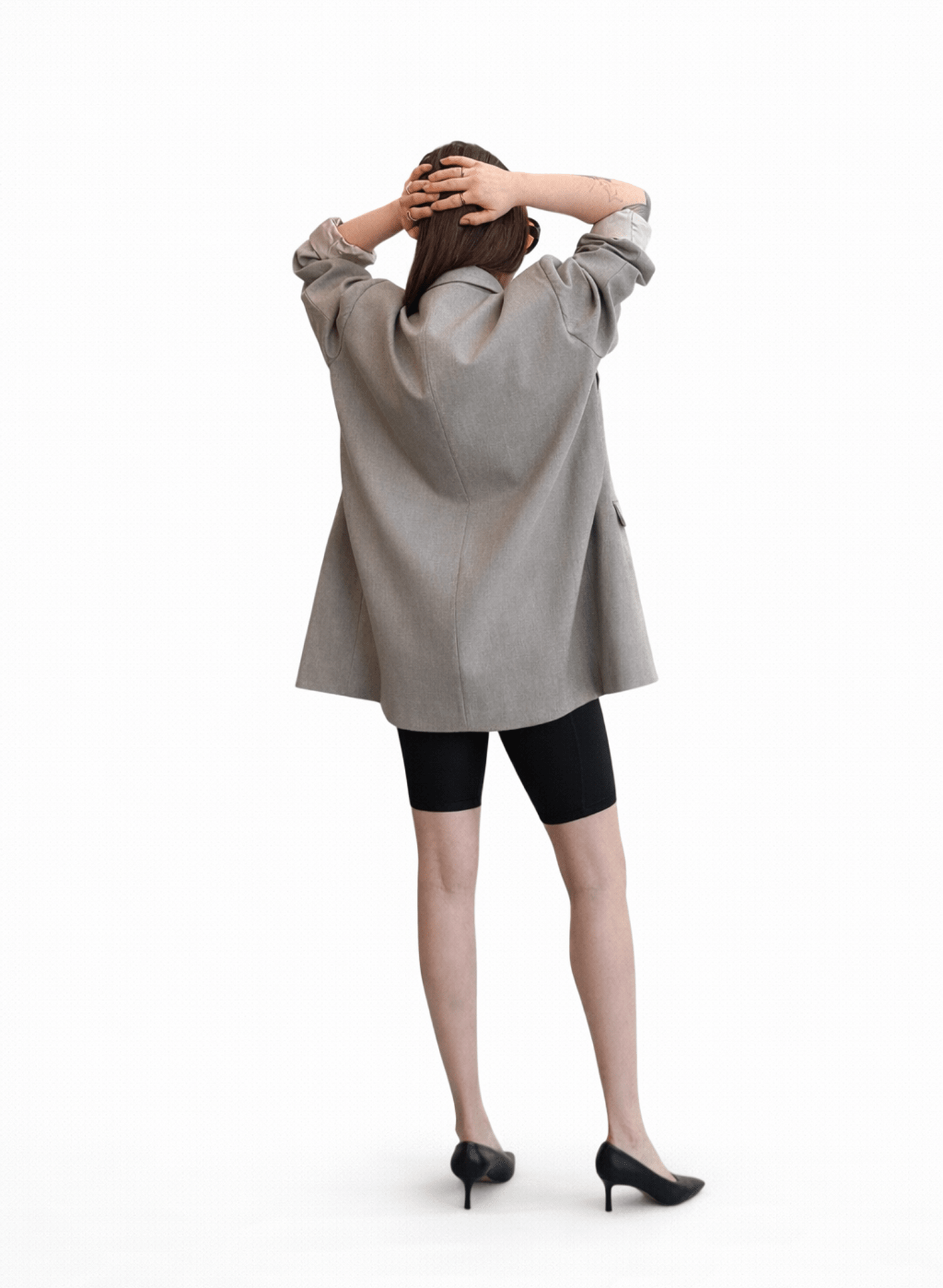 Cape Jacket - Taupe - Meg