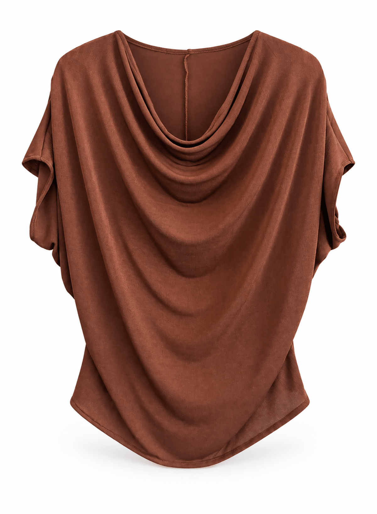 Captain's Cowl Top - Cocoa (PRE-ORDER) - Meg