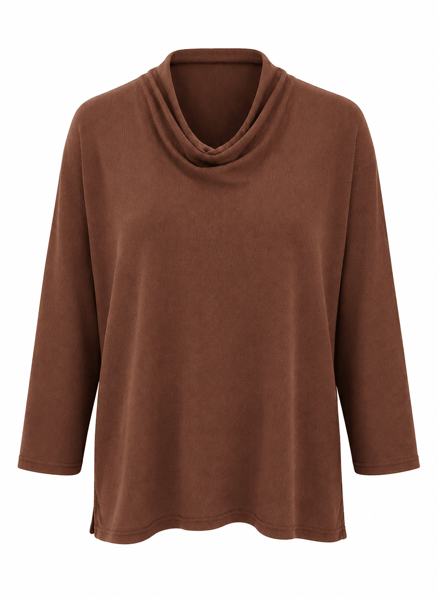 Captain's Cowl Top - Cocoa (PRE-ORDER) - Meg