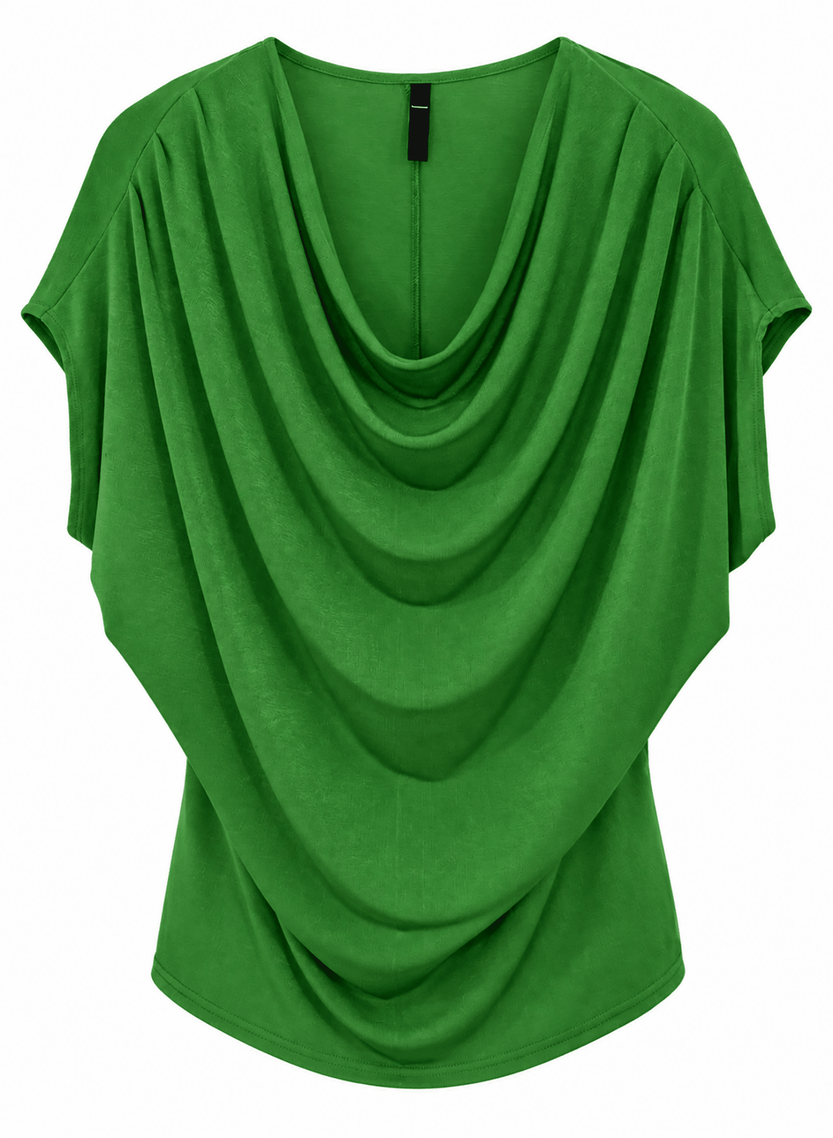 Captain's Cowl Top - Green - Meg