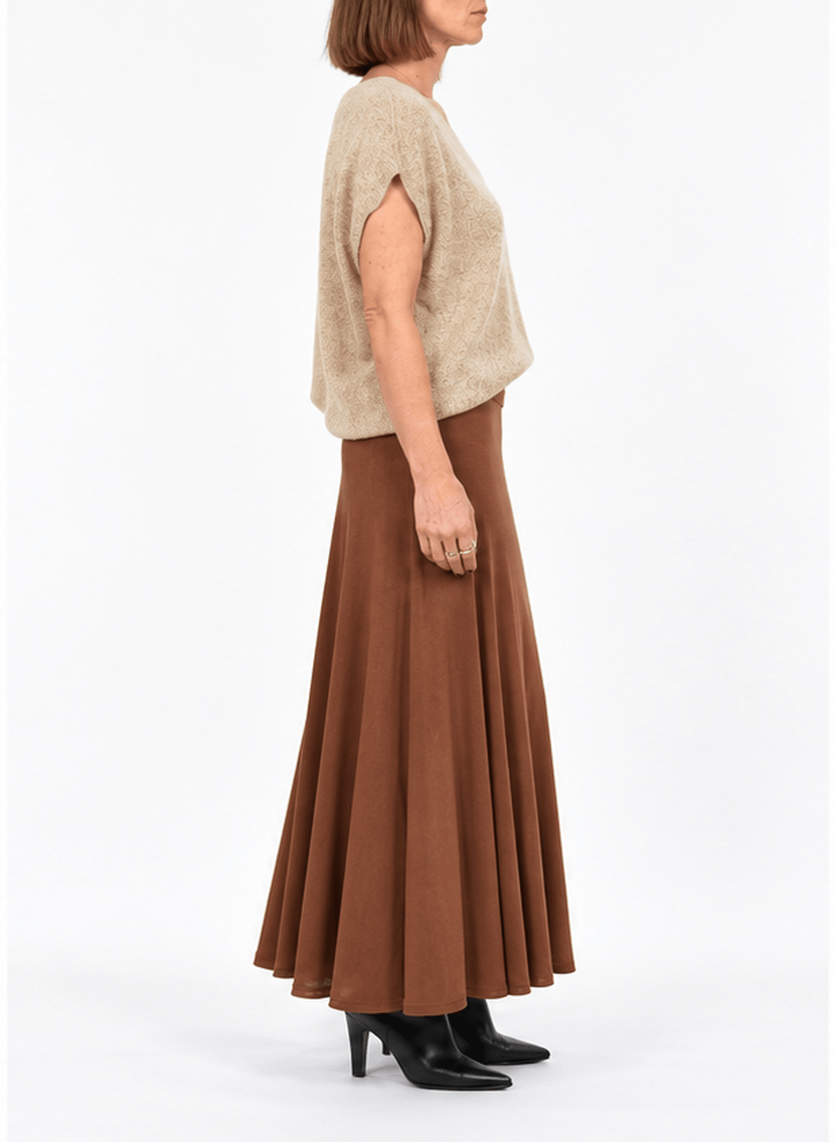 Captain's Skirt - Cocoa - Meg