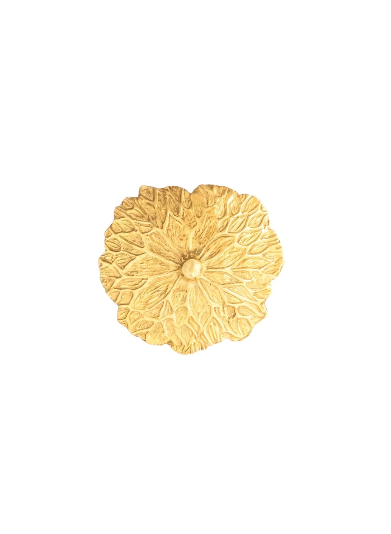 Carina Hardy - LP Brooch - Gold - Meg