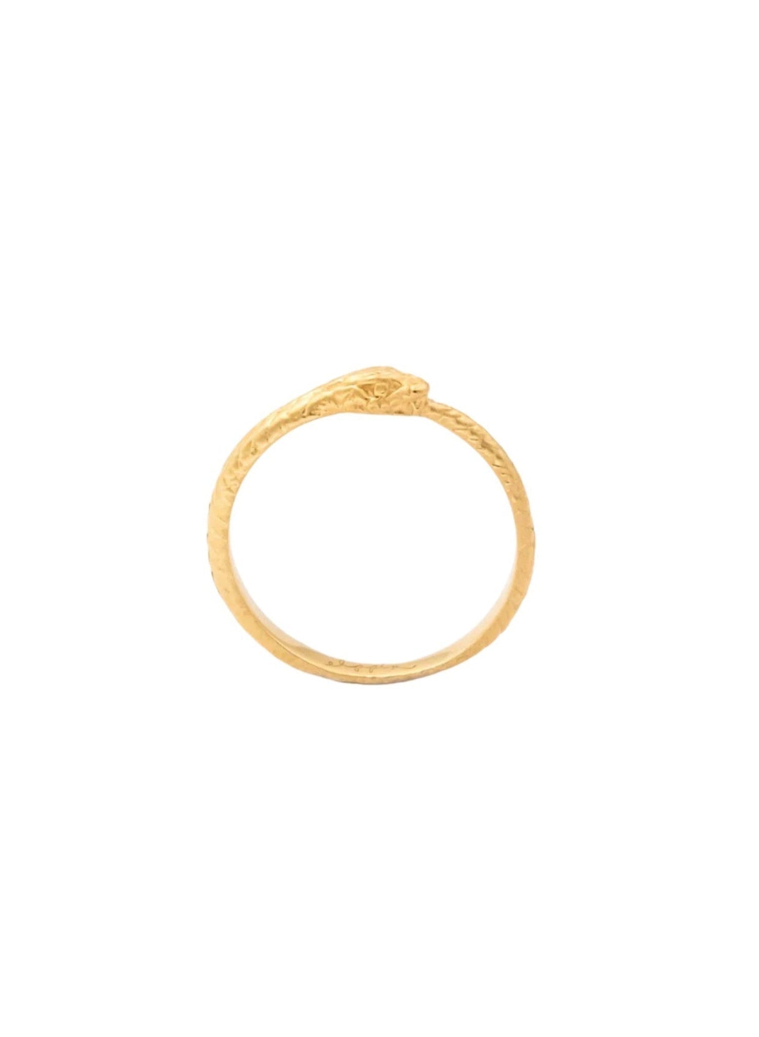 Carina Hardy - LP Oroboro Ring - Gold - Meg