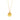 Carina Hardy - LP Pendant - Gold - Meg