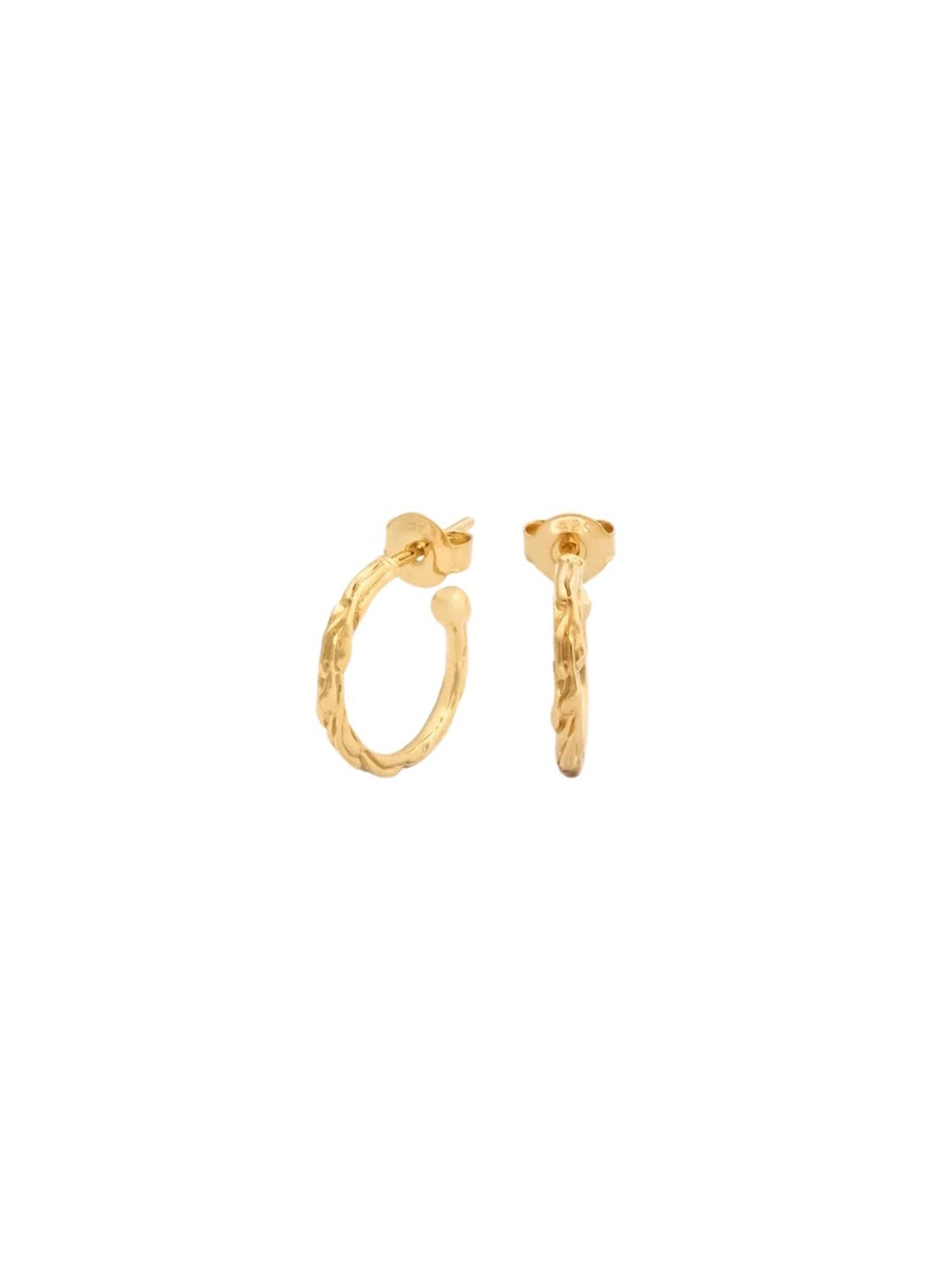 Carina Hardy - LP Root Hoops - Gold - Meg