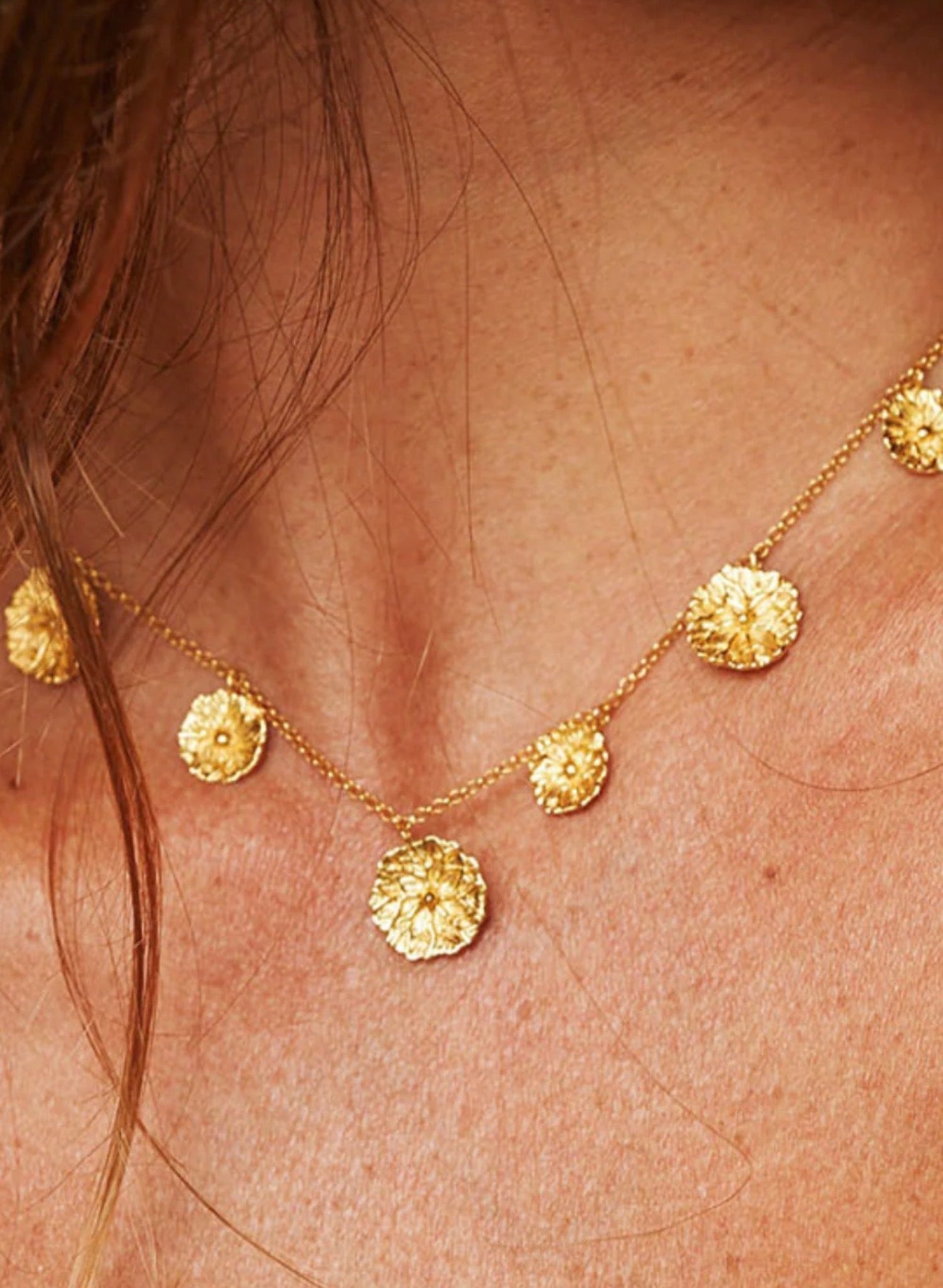 Carina Hardy - LP Shaker Necklace - Gold - Meg