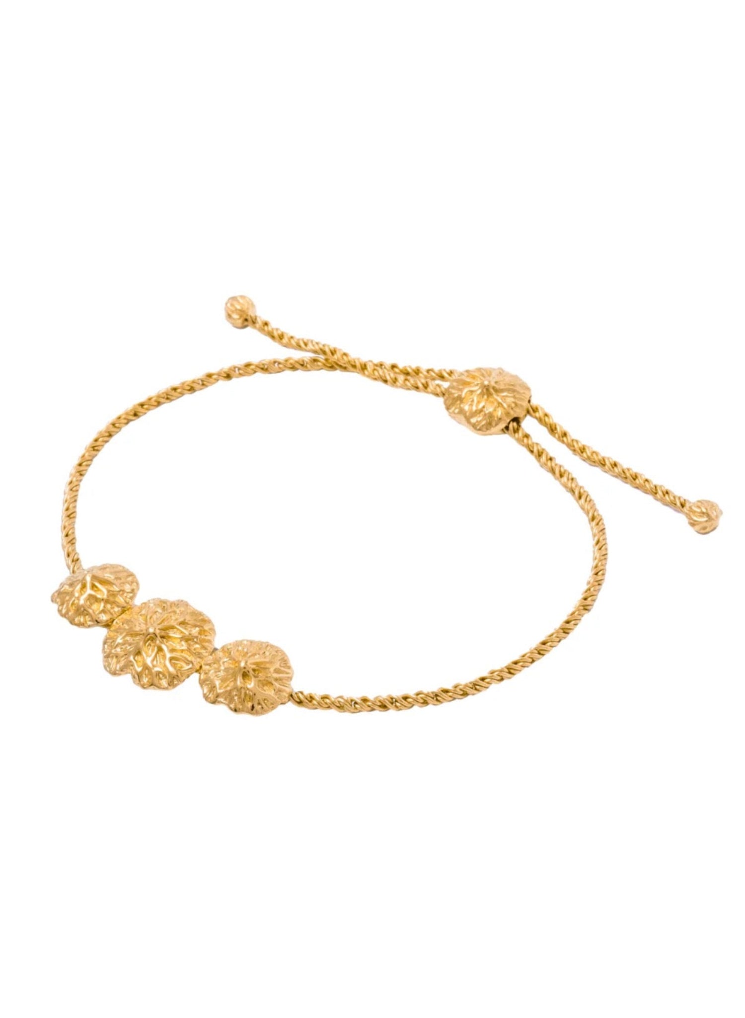 Carina Hardy - LP Station Slider Bracelet - Gold - Meg