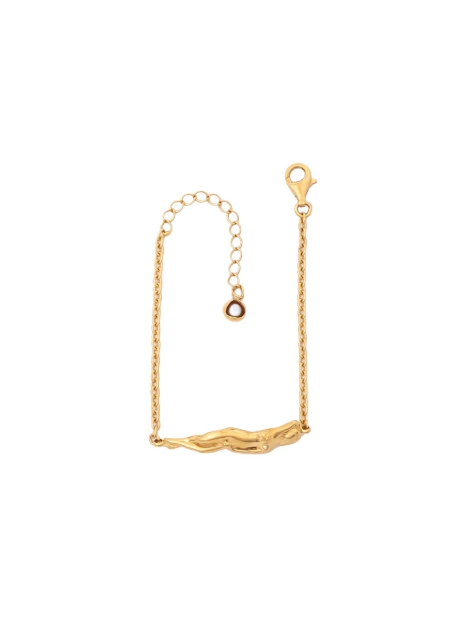 Carina Hardy - Single Sleeping Venus Bracelet - Gold - Meg