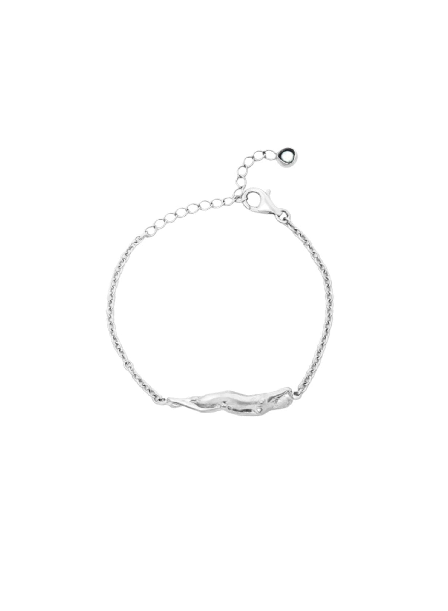 Carina Hardy - Single Sleeping Venus Bracelet - Silver - Meg