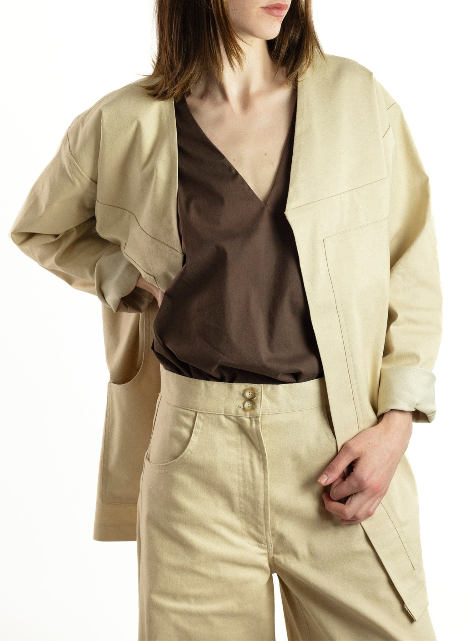 Carpenter Jacket - Ivory - Meg
