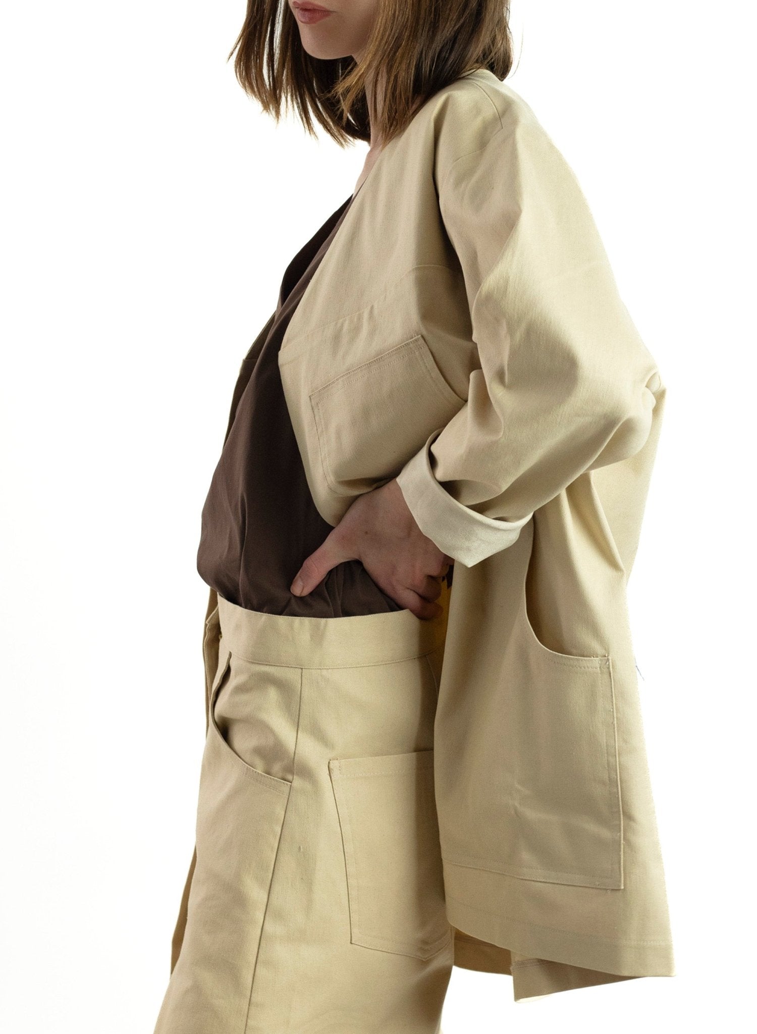 Carpenter Jacket - Ivory - Meg