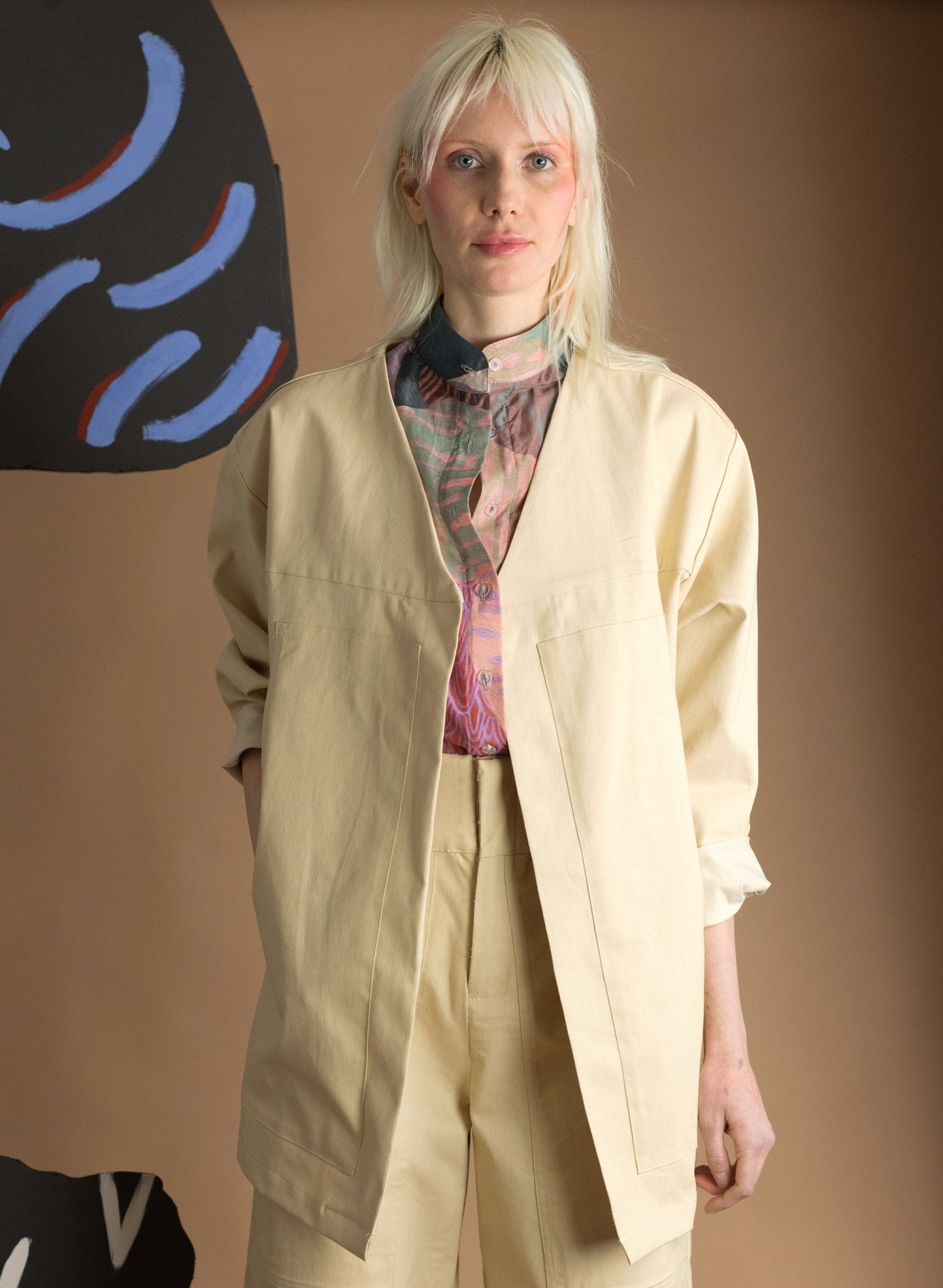 Carpenter Jacket - Ivory (PRE - ORDER) - Meg