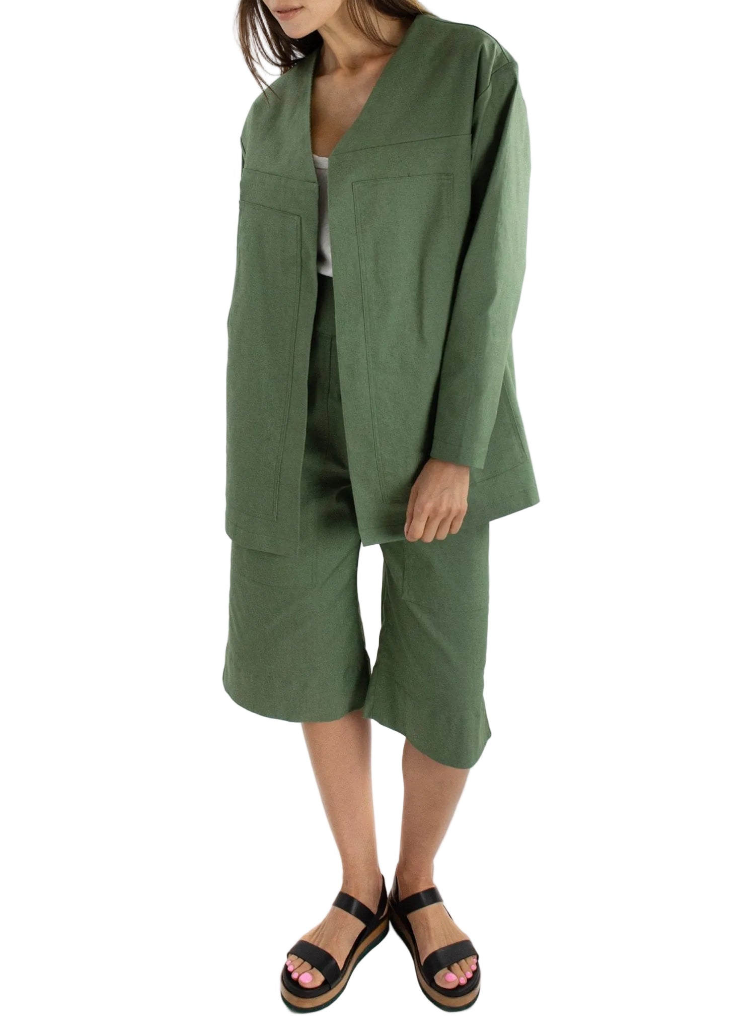 Carpenter Jacket - Sage - Meg