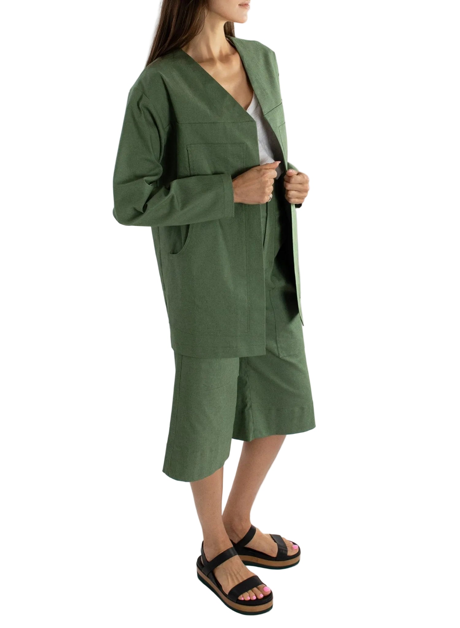 Carpenter Jacket - Sage - Meg