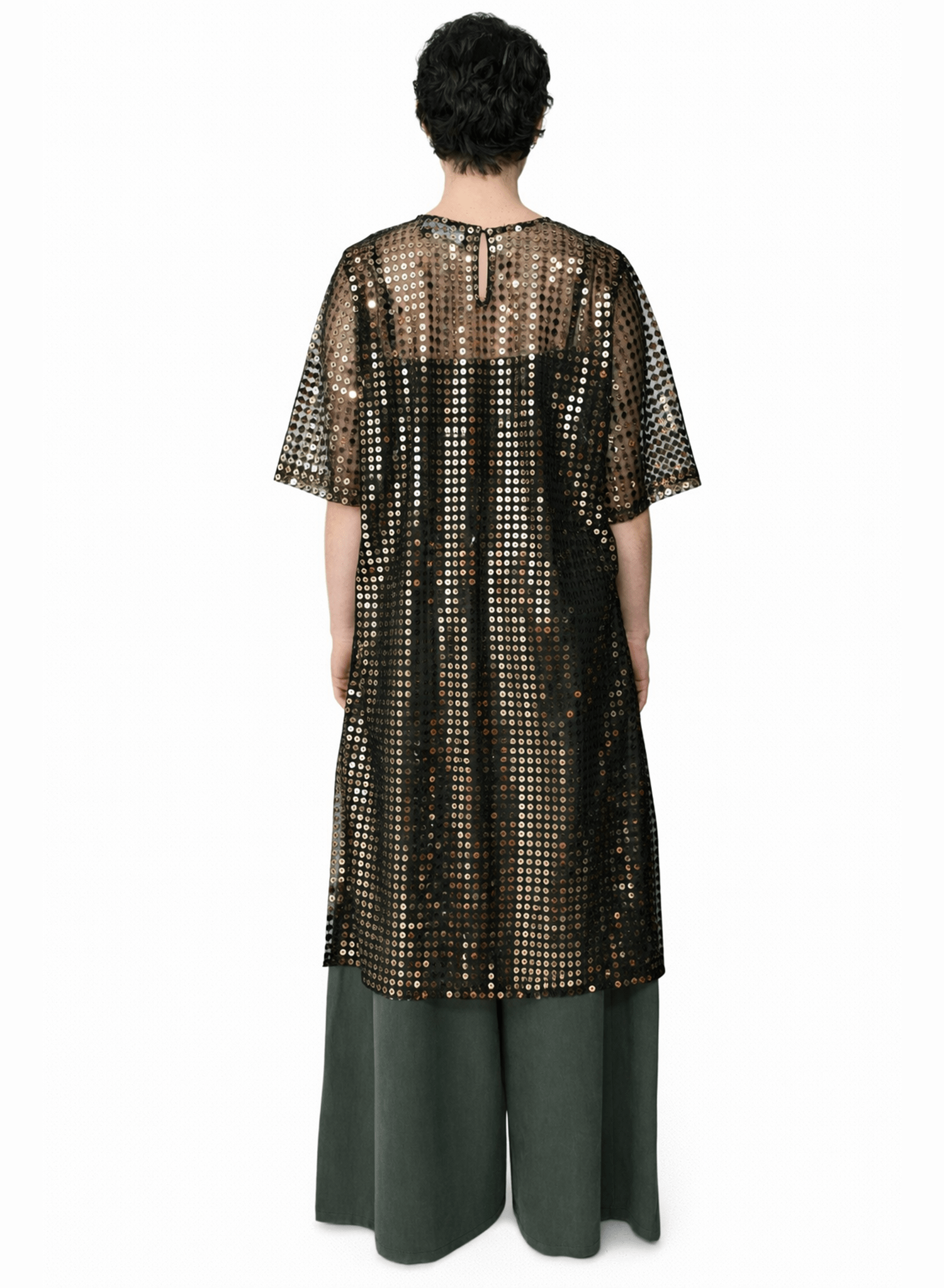 Casablanca Tee - Gold Sequin - Meg