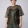 Casablanca Tee - Gold Sequin - Meg