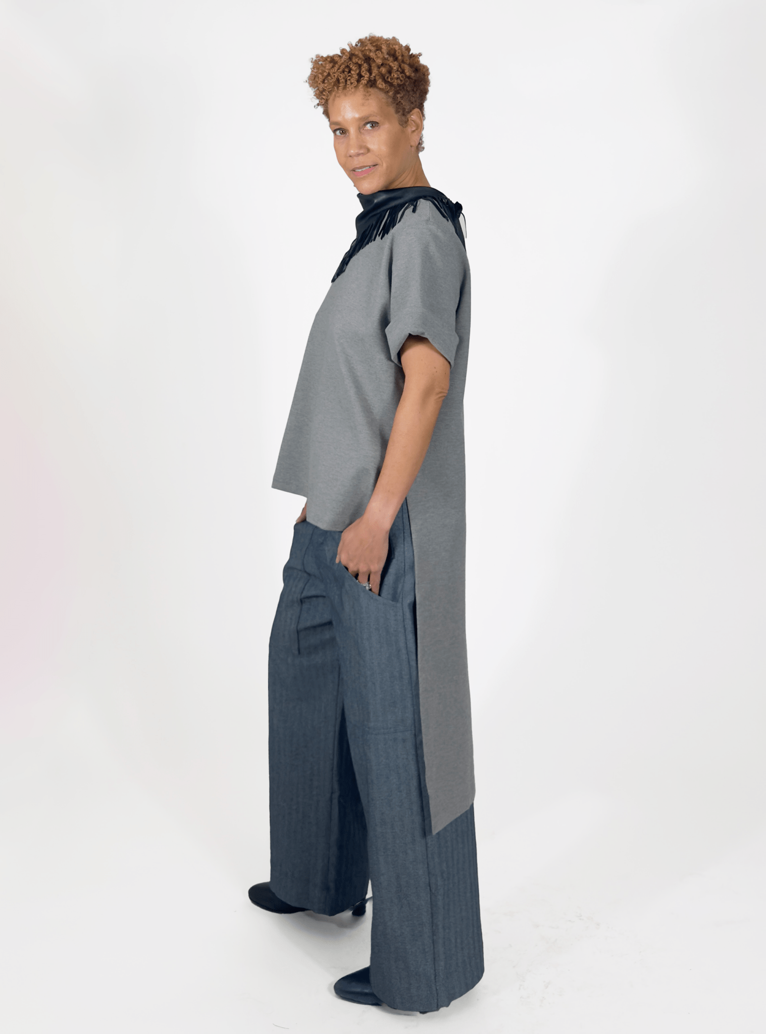 Casablanca Tee - Grey - Meg