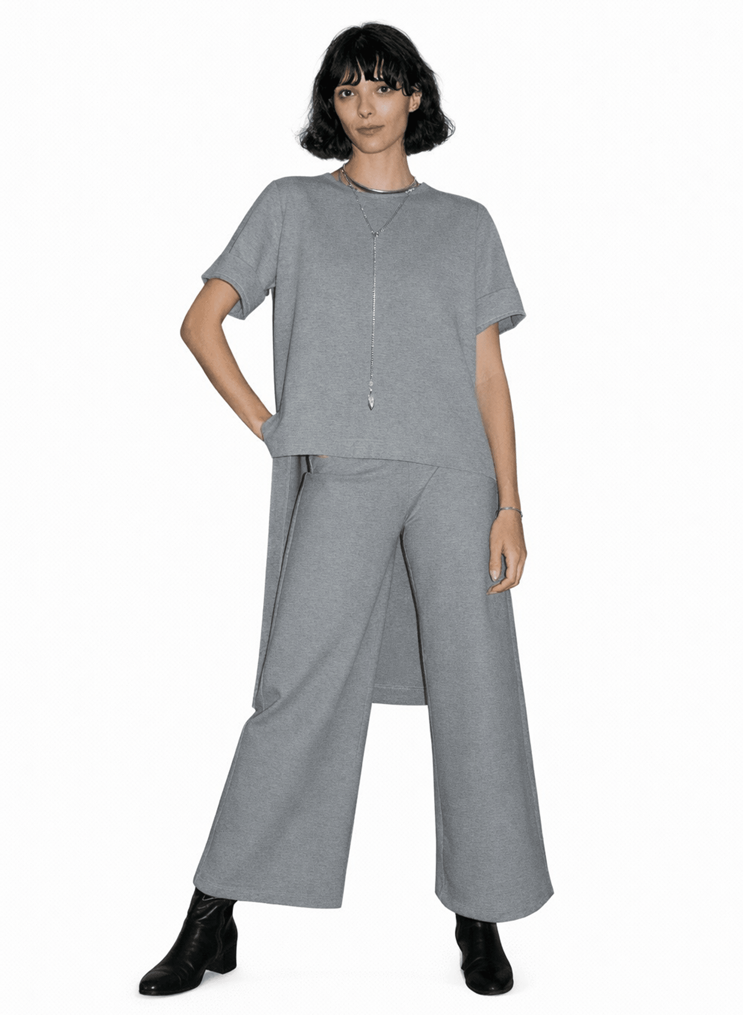 Casablanca Tee - Grey - Meg