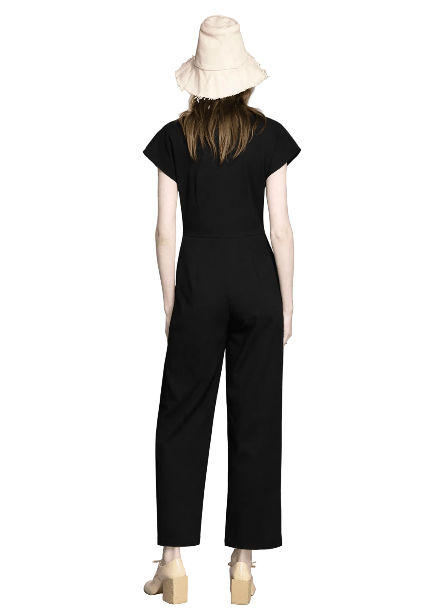 Chloe Jumpsuit - Black (PRE - ORDER) - Meg