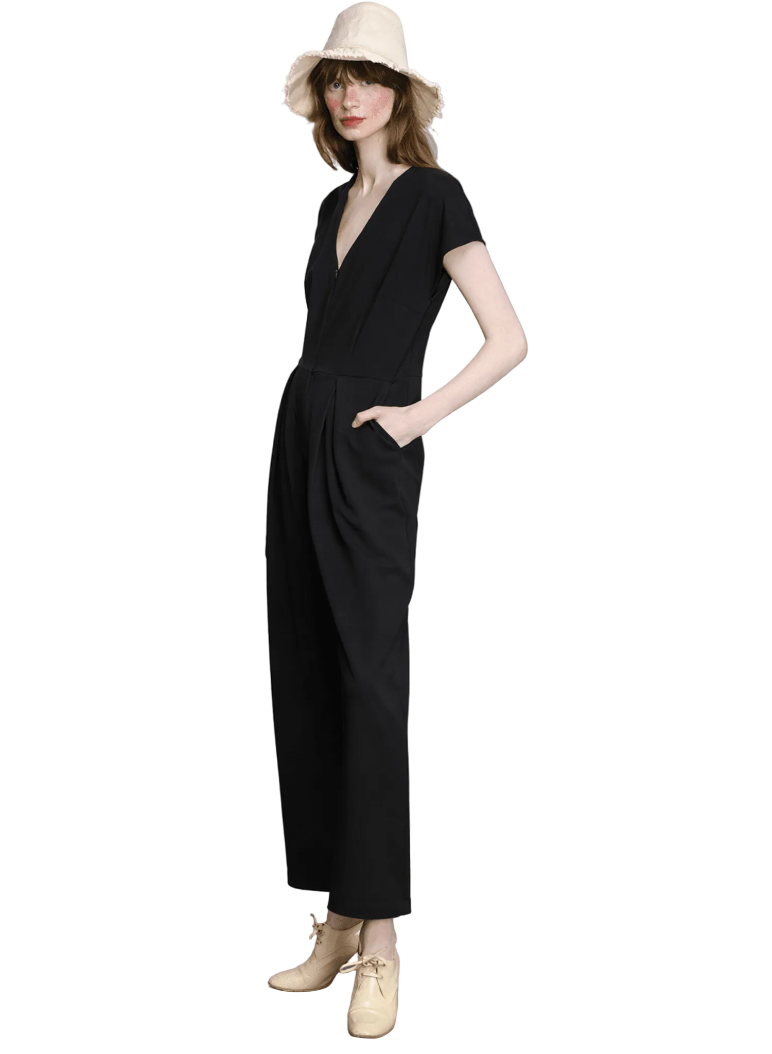 Chloe Jumpsuit - Black (PRE - ORDER) - Meg