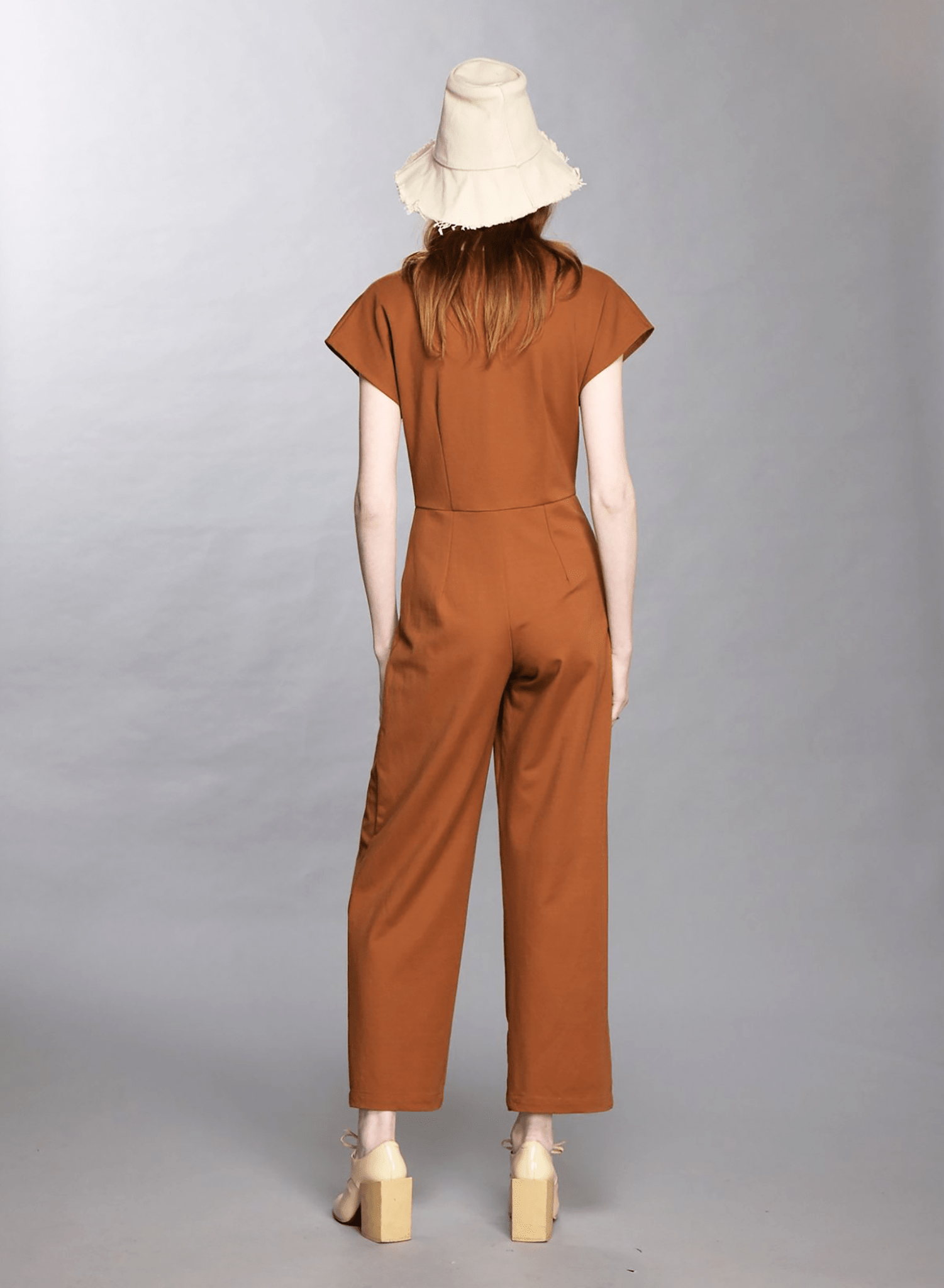 Chloe Jumpsuit - Rust (PRE - ORDER) - Meg