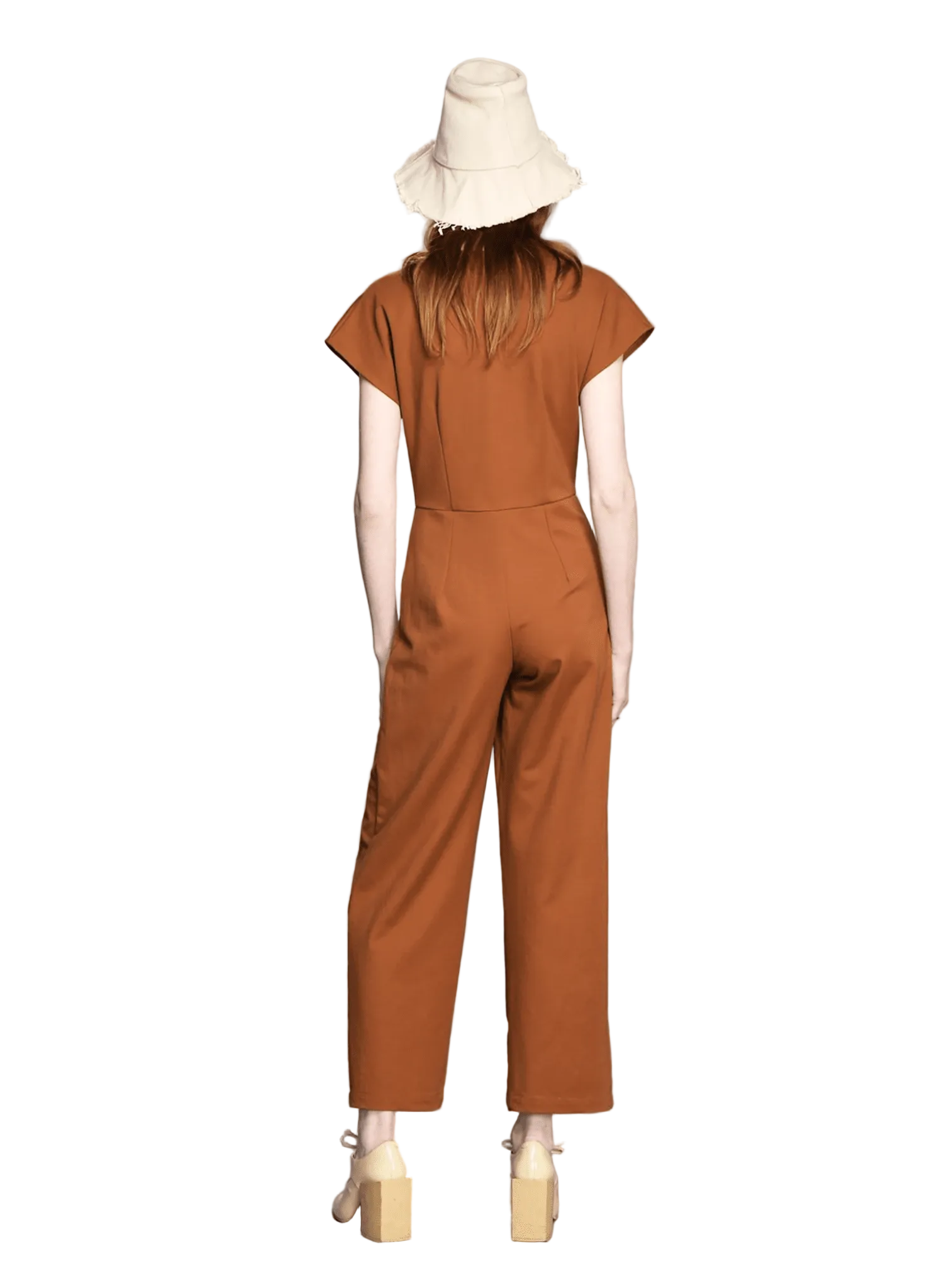 Chloe Jumpsuit - Rust (PRE - ORDER) - Meg