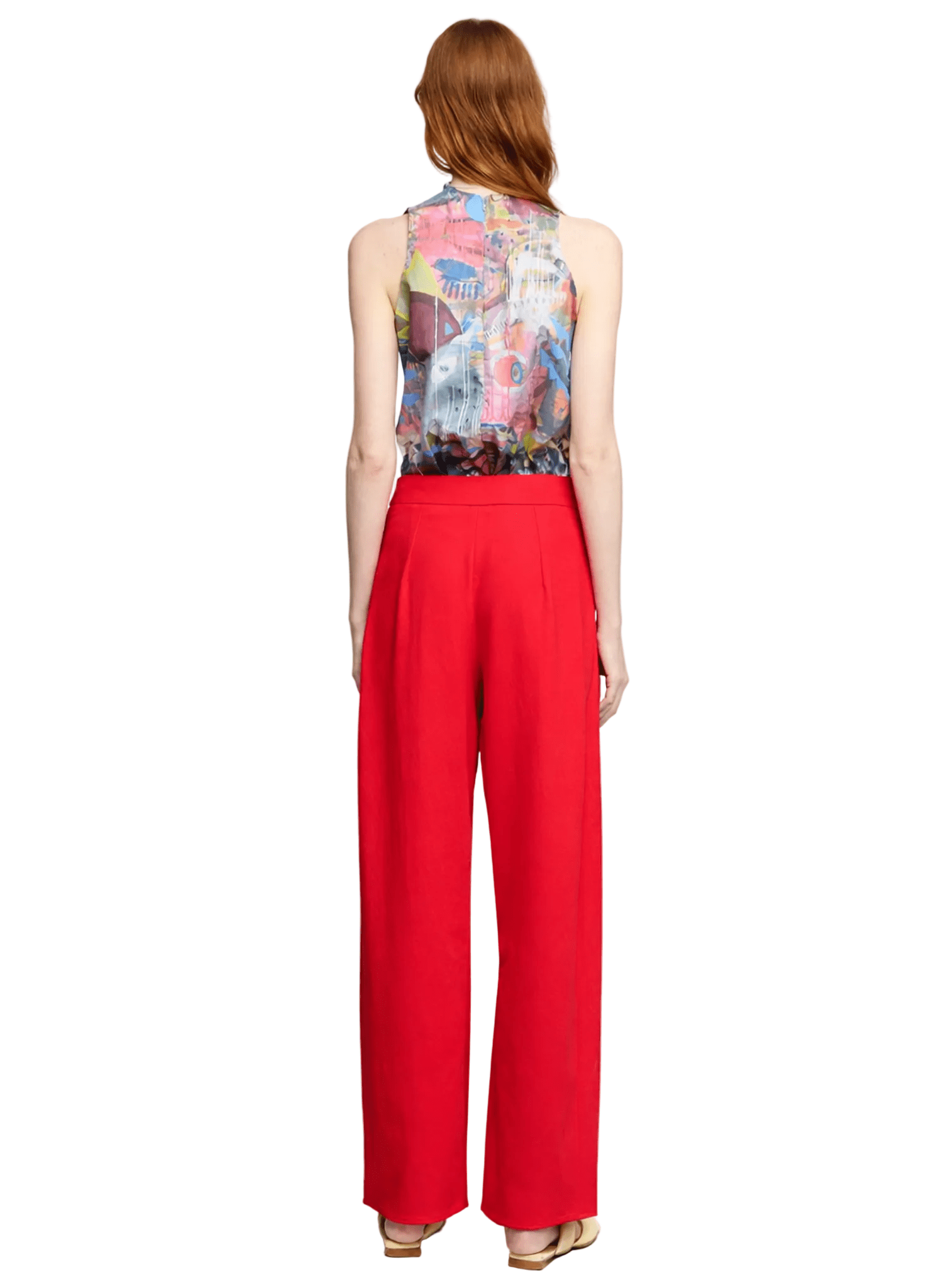 Chloe Pant - Red - Meg