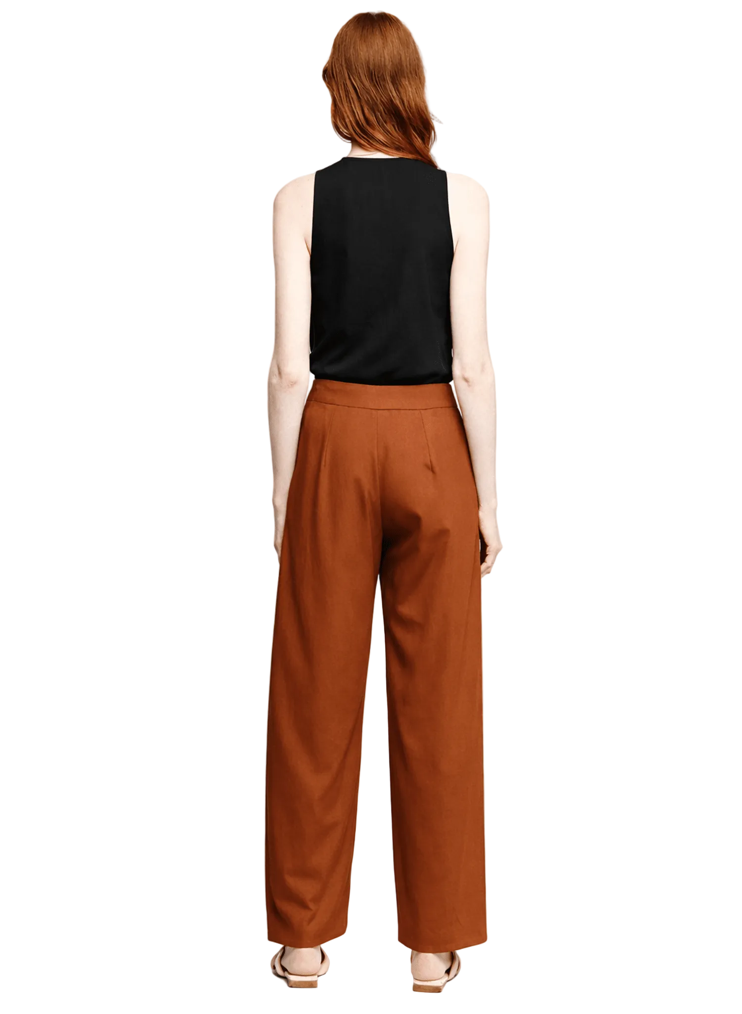 Chloe Pant - Rust (PRE - ORDER) - Meg