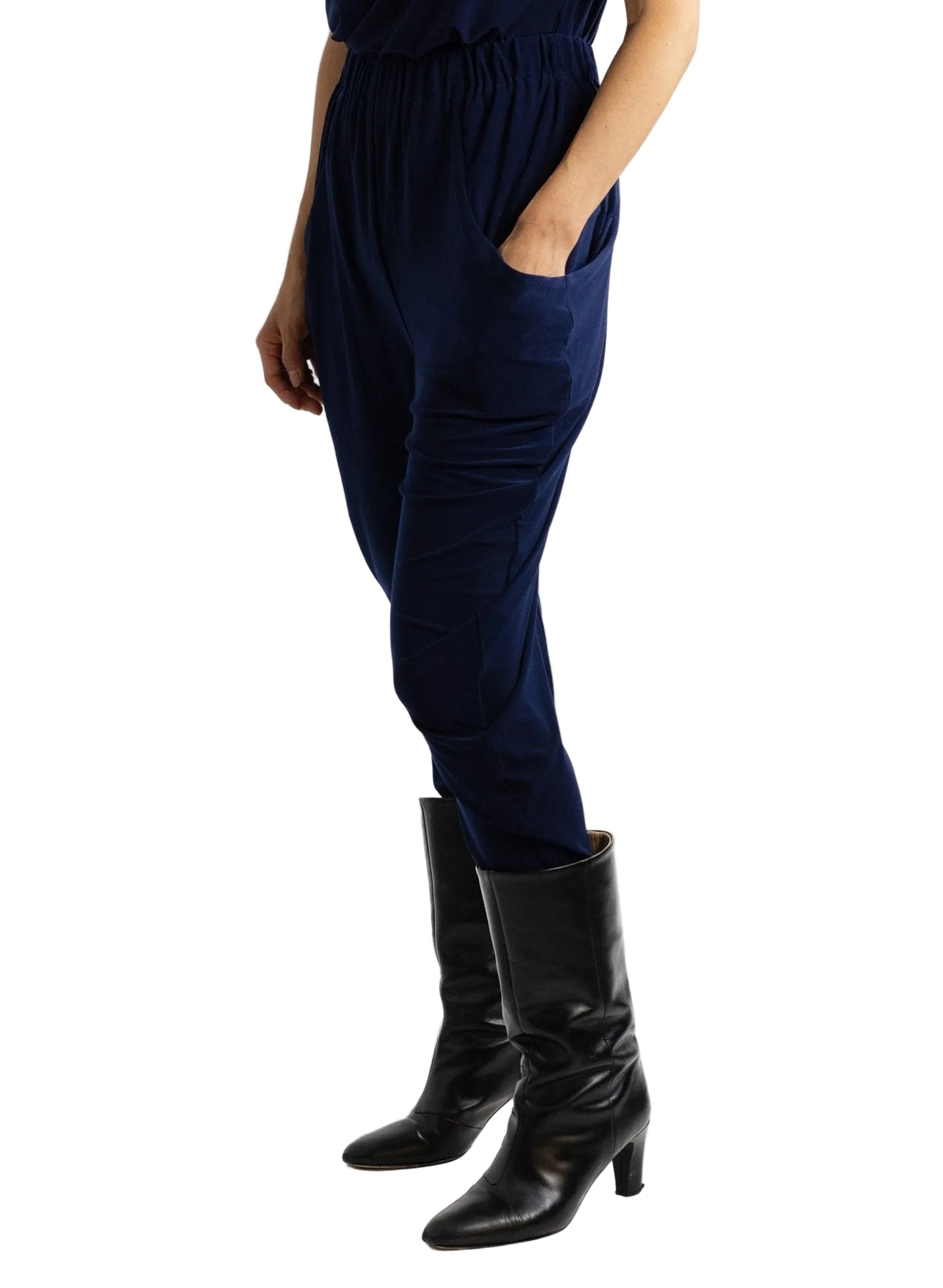 Circle Pant - Navy - Meg - Made in Canada