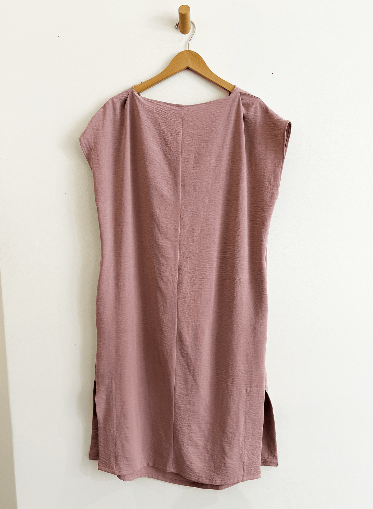 Cowl Neck Dress (RESALE ITEM) - Rose - M/L - Meg