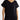 Cowl Neck Tee - Black - Meg