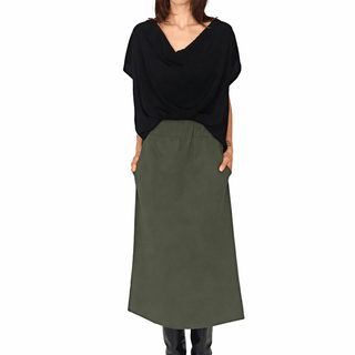 Cowl Top - Black - Meg