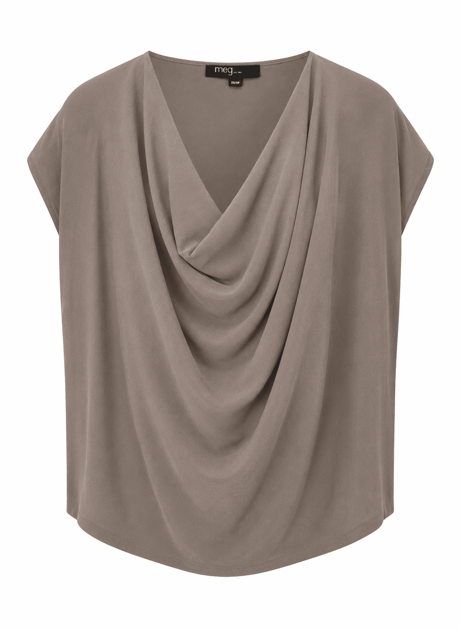 Cowl Top - Cement - Meg