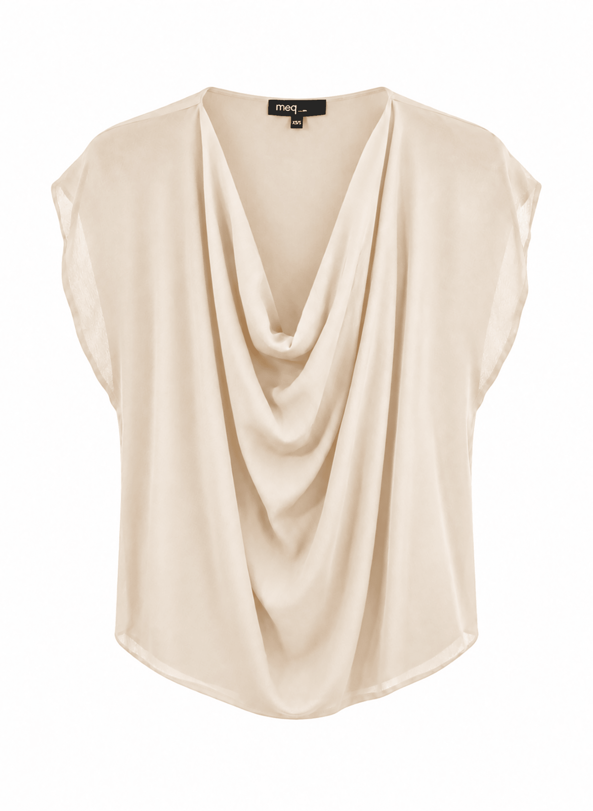 Cowl Top - Oatmeal - Meg