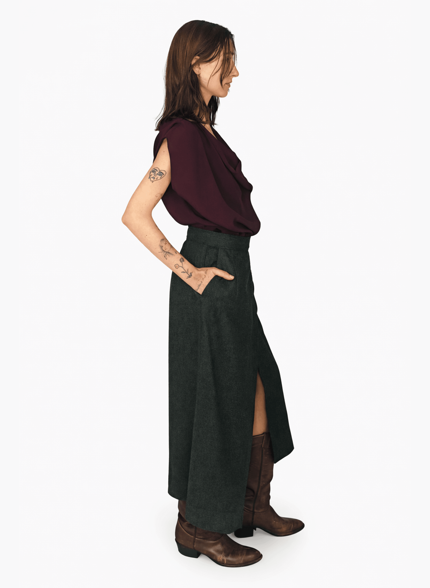 Cowl Top - Porto - Meg