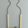 David Aubrey - Athena Necklace - Brass - Meg