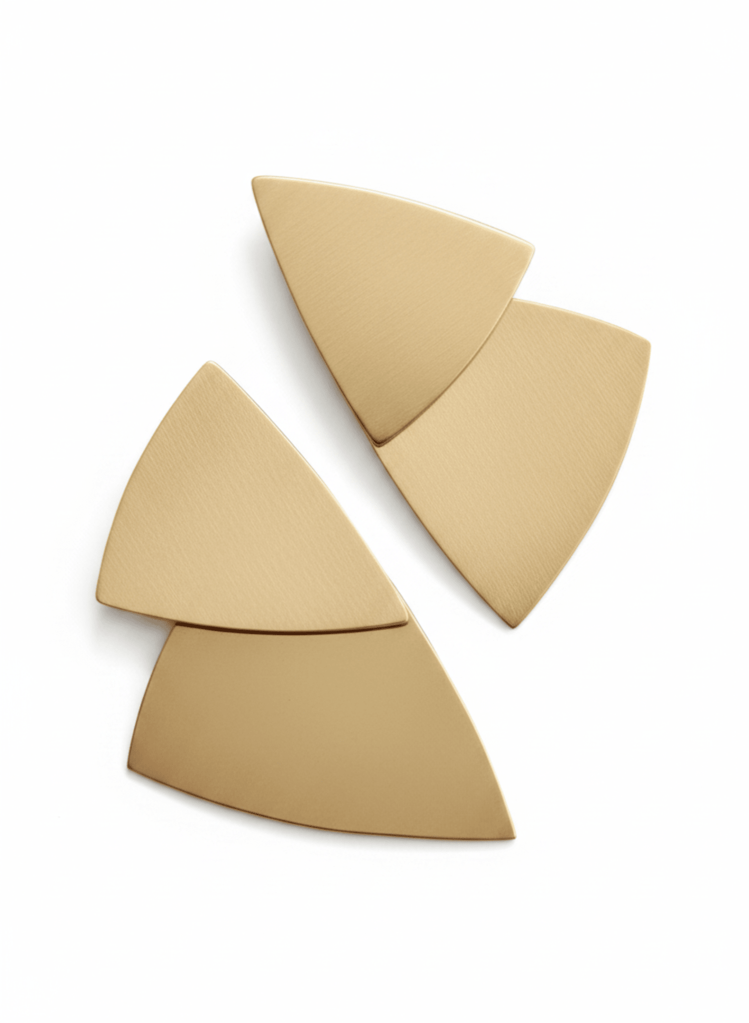 David Aubrey - Double Triangle - Brass - Meg