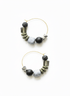 David Aubrey - Multi-Stone Hoops - Meg