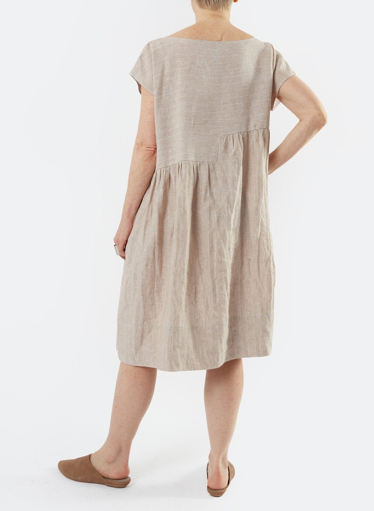 Delphine Babydoll Dress - Sand - Meg