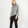 Diagonal Hem Shirt - Grey - (RESALE ITEM) - Meg