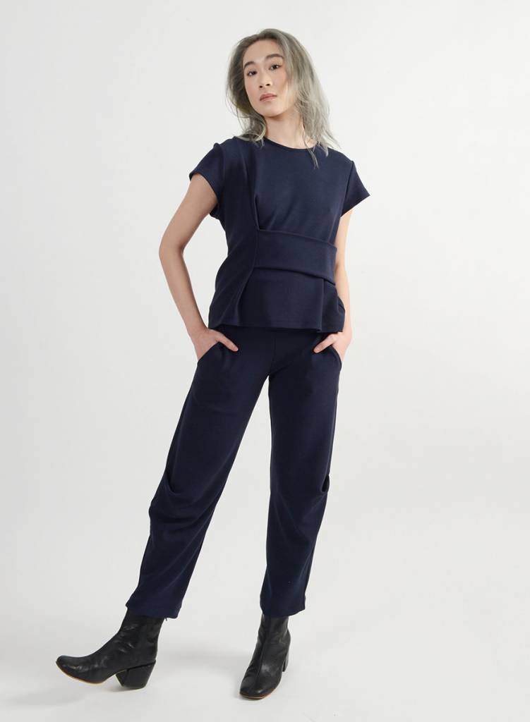 Dip Pant - Navy - XS (RESALE ITEM) - Meg