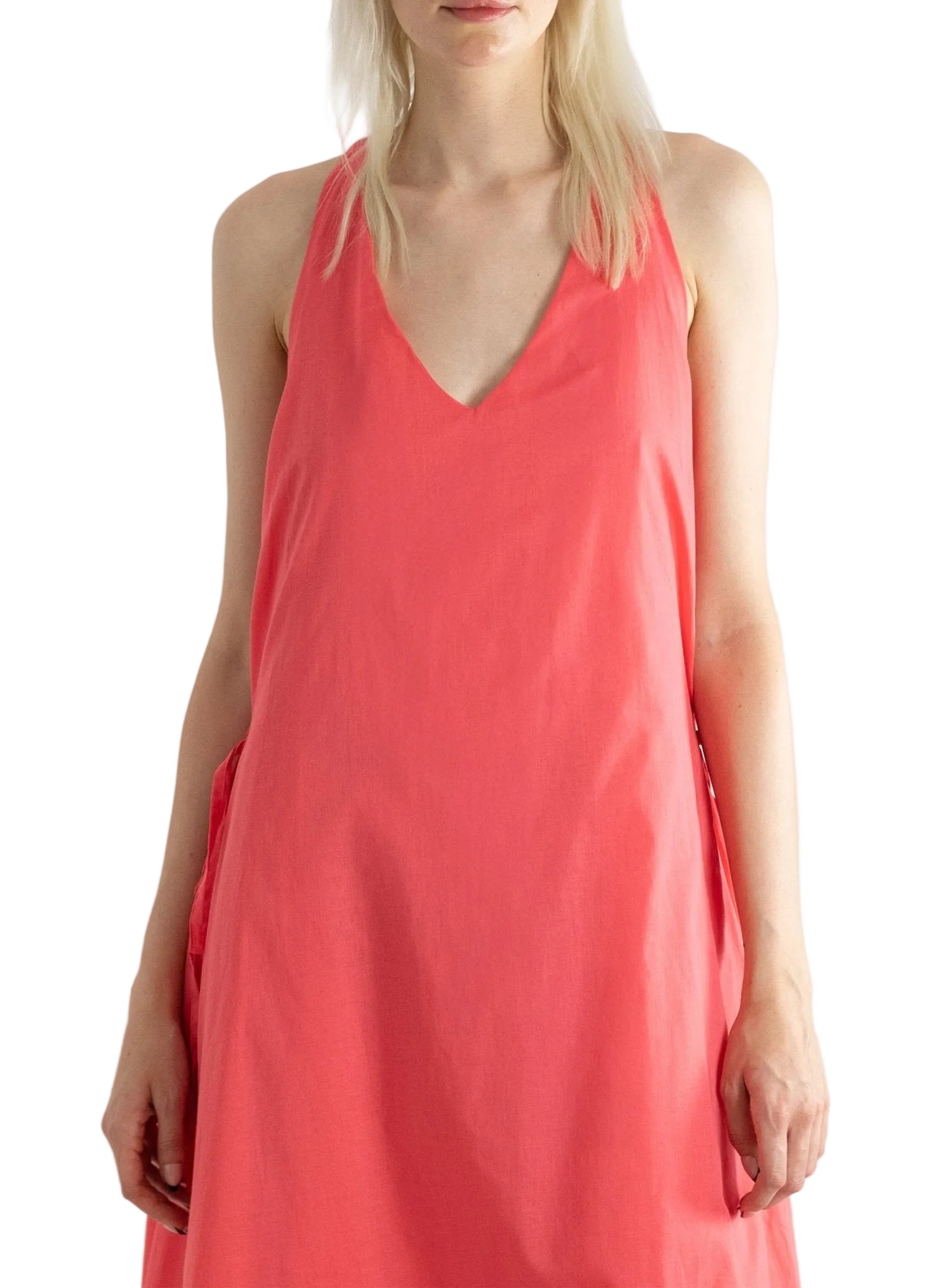 Downtown Tank Dress - Strawberry - Meg - Made in NYC