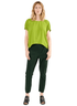 Elastic Armhole Top - Lime - Meg